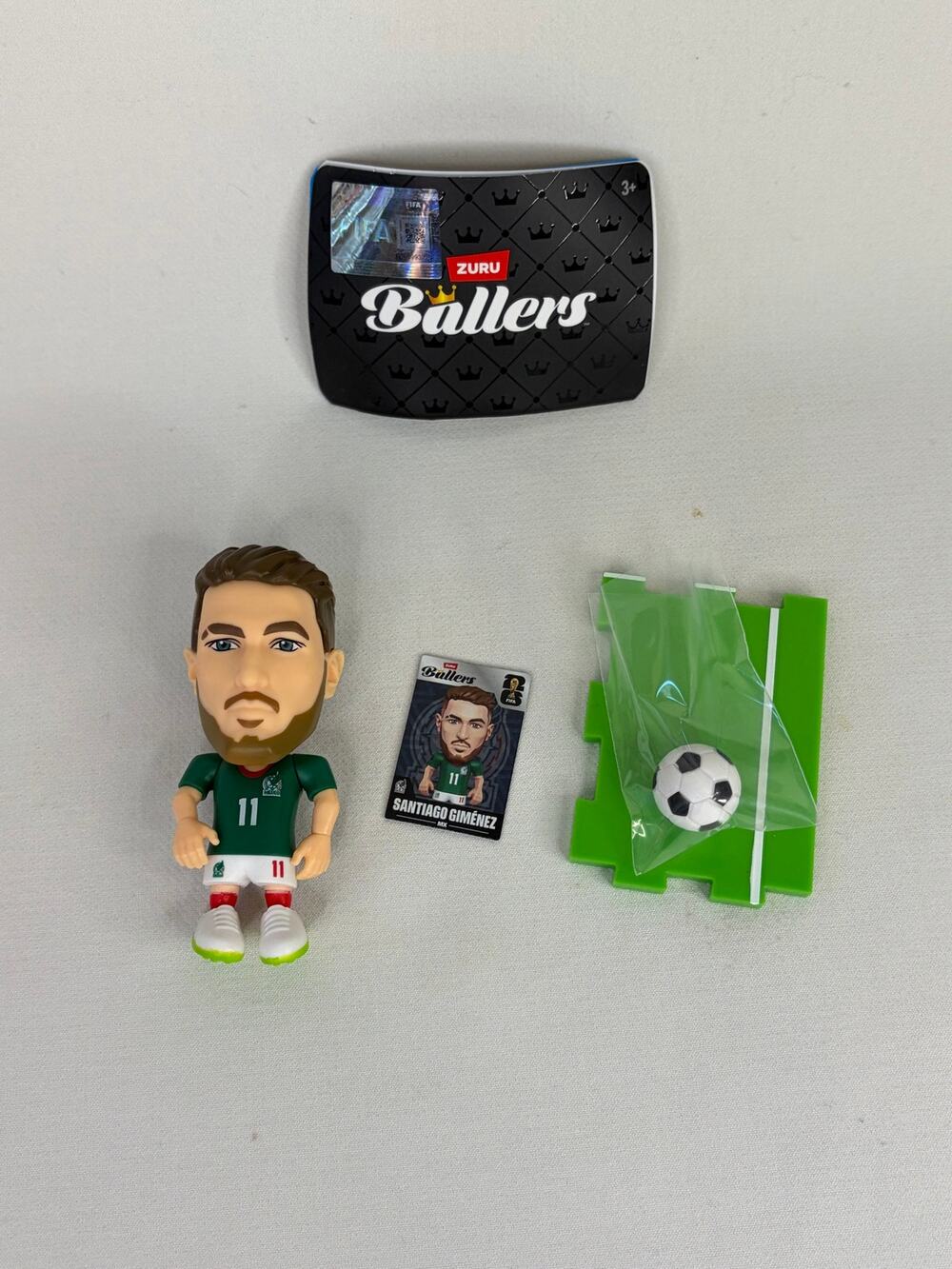 Santiago Gimenez Mexico Zuru Ballers FIFA World Cup 2026 Football Figure Soccer